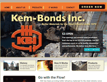 Tablet Screenshot of kembonds.com